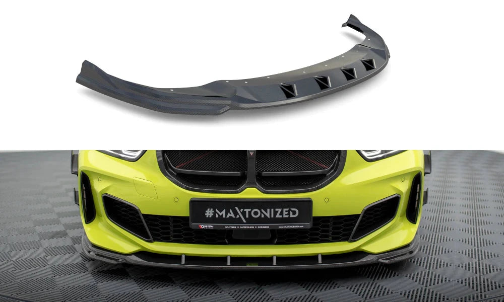 BMW 1er F40 M-Paket - Prepreg Carbon Fiber Frontspoiler - Frontlippe Maxton Design